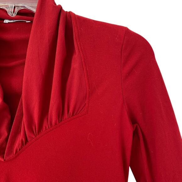 Wolford Deep Red Stretchy Bodysuit size small - Picture 2 of 7